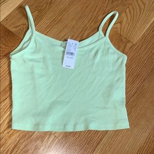 NWT light green brandy tank one size fits all